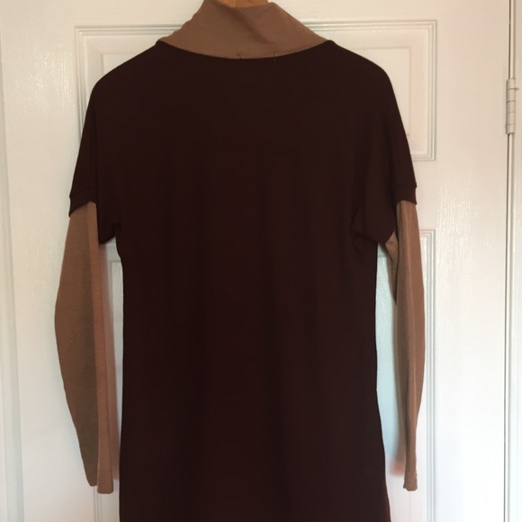 ✨NWT✨Brown&Tan Mini Dress - Picture 5 of 7